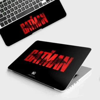 The Batman in Bold Red laptop skin - Comics vinyl skin by Thuk Store