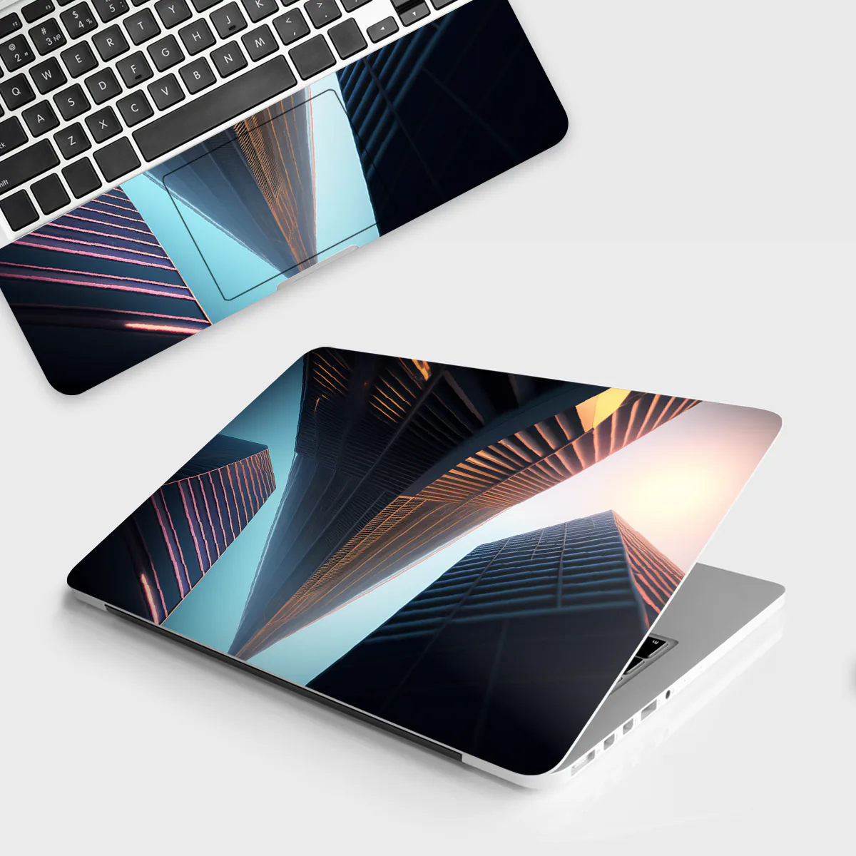 Three Skycrapers laptop skin - view 2 of 4