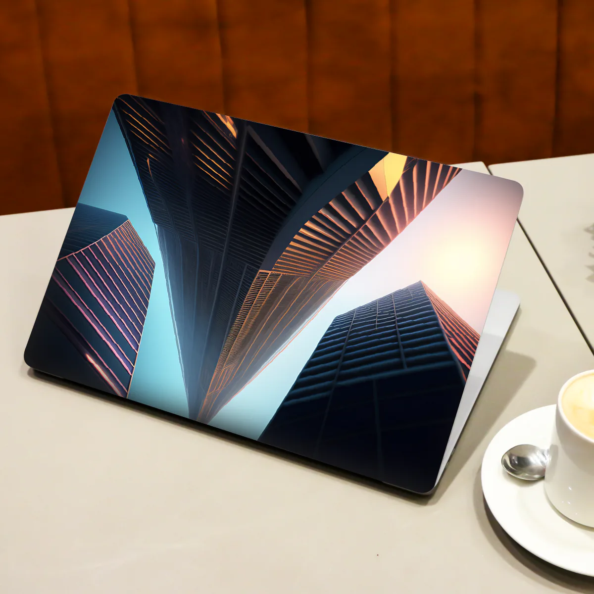 Three Skycrapers laptop skin - view 4 of 4
