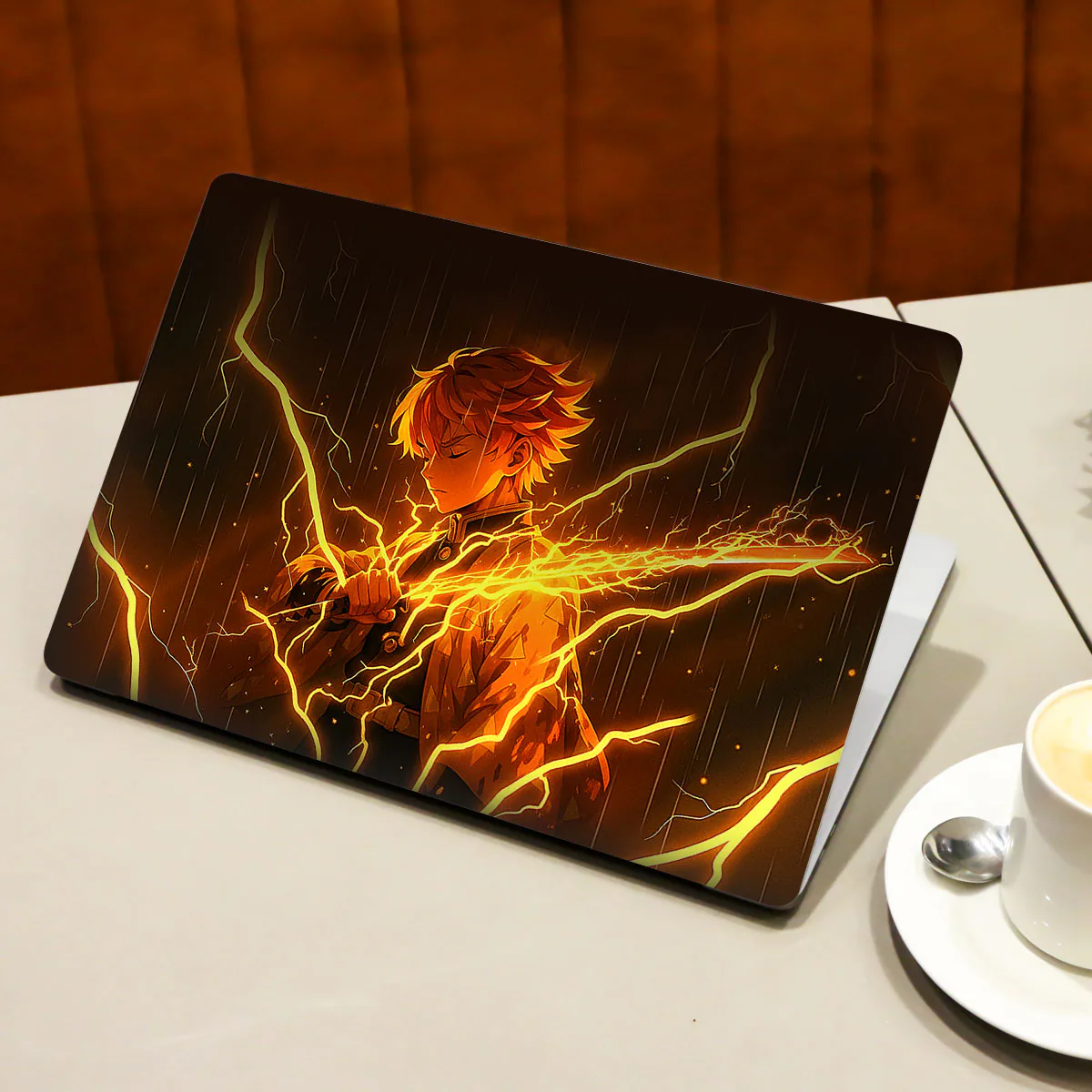 Thunder Soul Lightning Zenitsu laptop skin - view 3 of 4