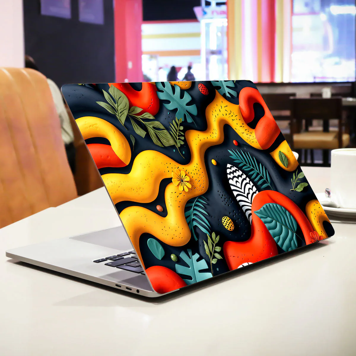 Tropical Flow Relief laptop skin - view 2 of 4