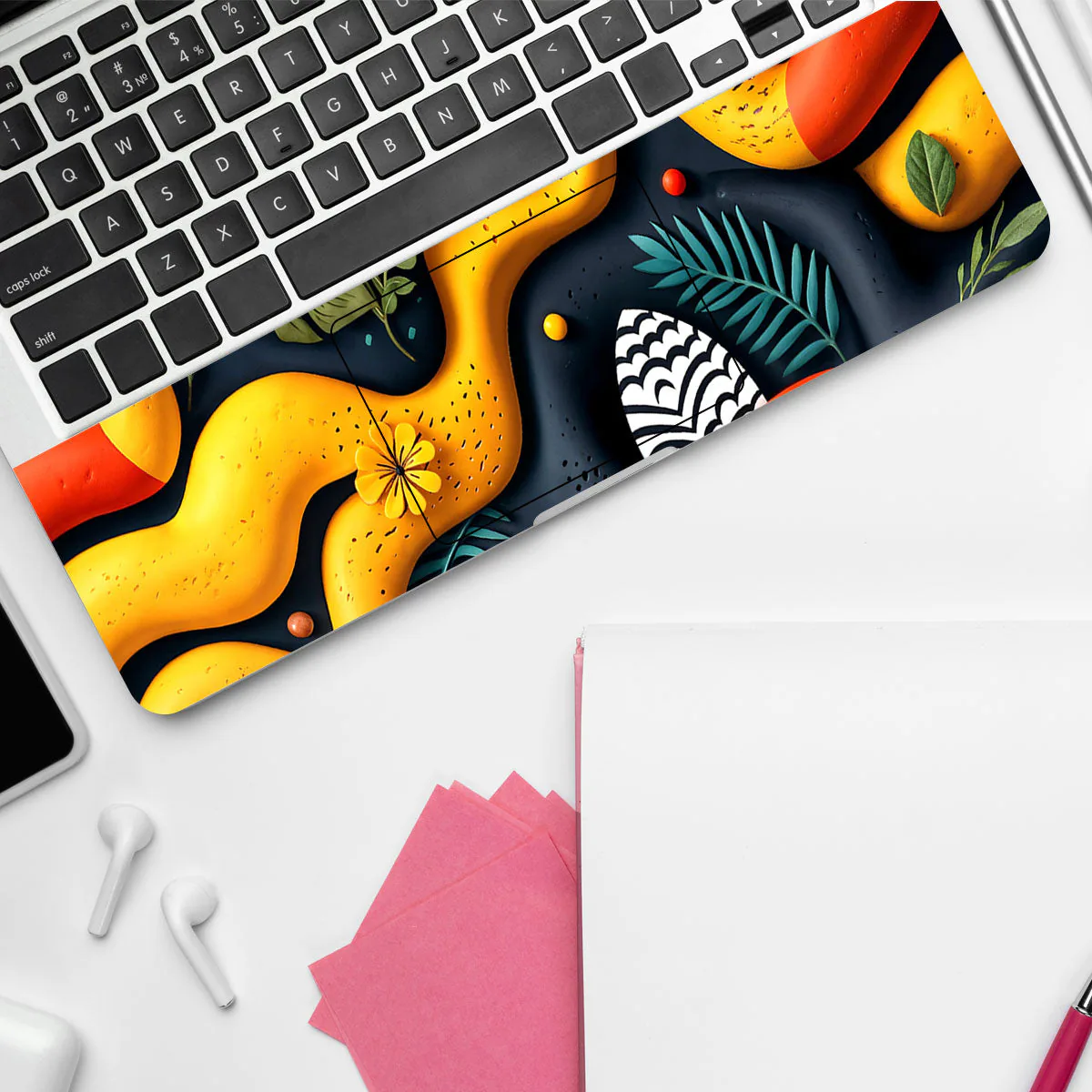Tropical Flow Relief laptop skin - view 4 of 4