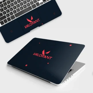 Valorant in Coral laptop skin - Gaming vinyl skin by Thuk Store
