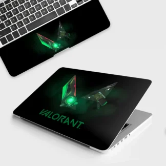 Valorant in Luminous Green laptop skin - Gaming vinyl skin by Thuk Store