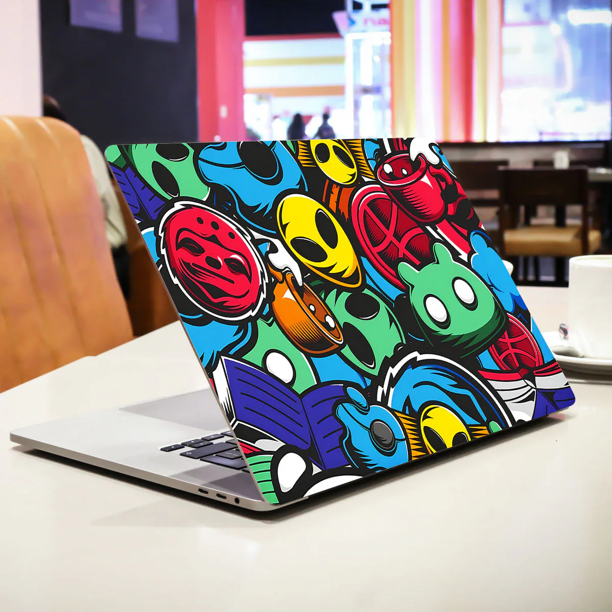 Vibrant Chaos laptop skin - view 2 of 4
