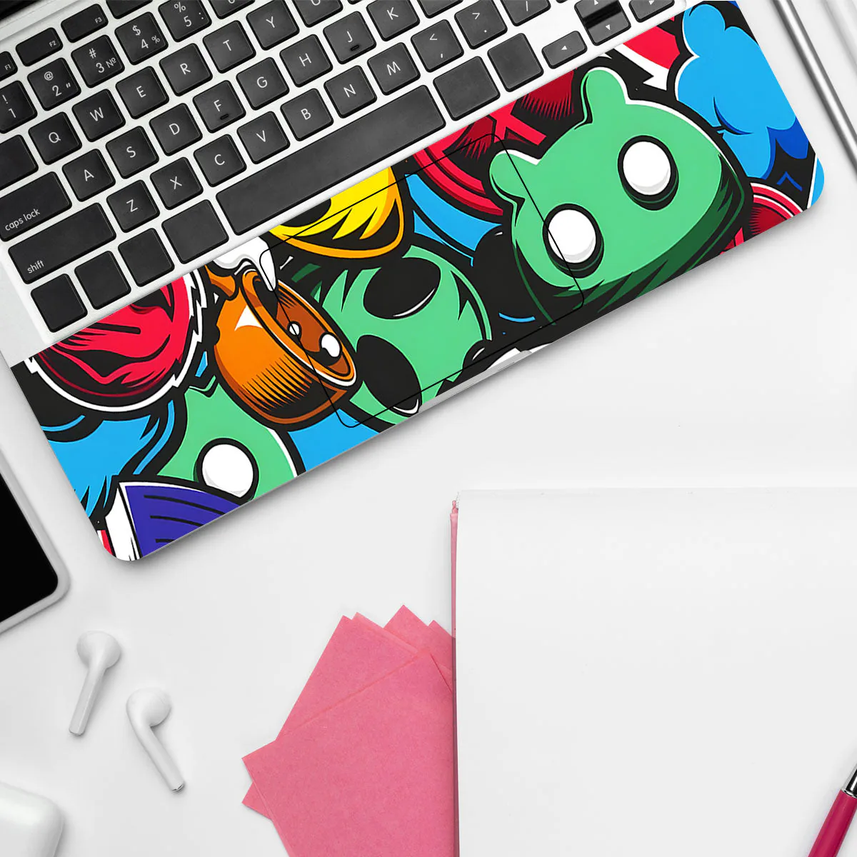 Vibrant Chaos laptop skin - view 4 of 4