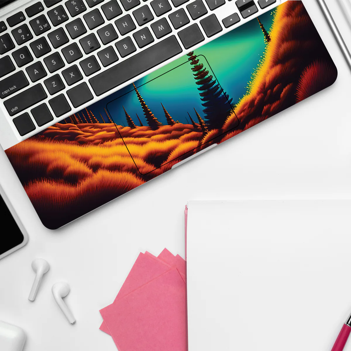Vibrant Mountain View laptop skin - view 4 of 4