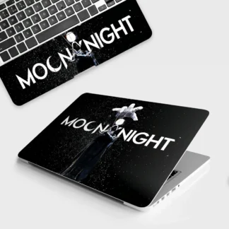White Specter Moon Knight laptop skin - Movies vinyl skin by Thuk Store