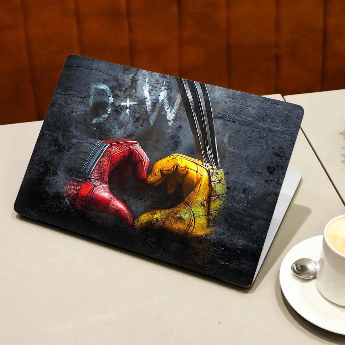 Wolverine and Deadpool Unite laptop skin - view 3 of 4